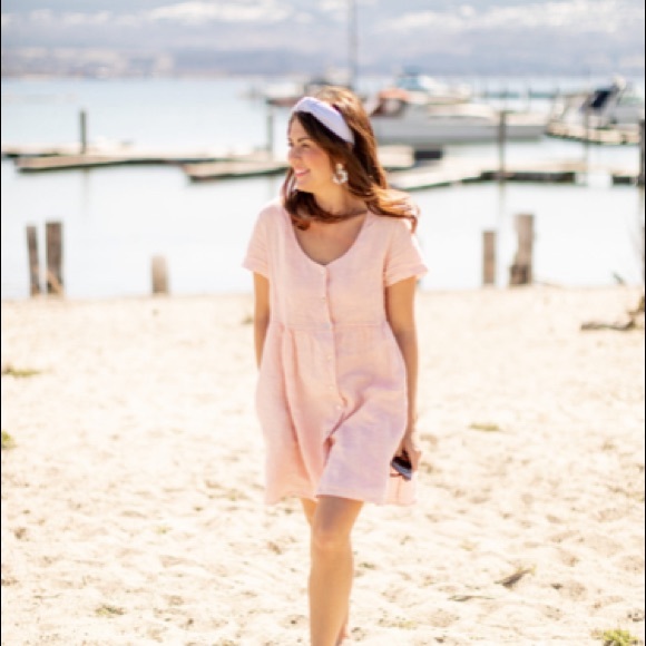 PRIV Clothing Hamptons Linen Dress XL Jilly Box - Picture 1 of 5